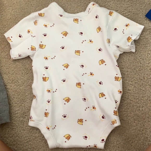 Doggy button up one piece (0-3 months) - Picture 2 of 3